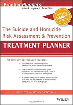 portada The Suicide and Homicide Risk Assessment and Prevention Treatment Planner, with DSM-5 Updates (PracticePlanners) (in English)