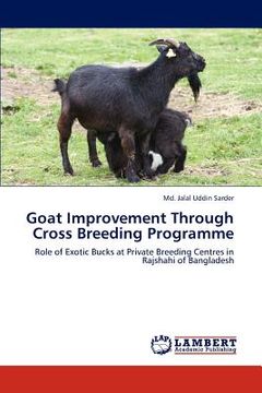 portada goat improvement through cross breeding programme (en Inglés)