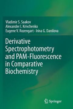 portada Derivative Spectrophotometry and Pam-Fluorescence in Comparative Biochemistry (en Inglés)