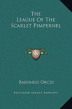 portada the league of the scarlet pimpernel (in English)