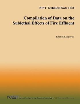 portada Compilation of Data on the Sublethal Effects of Fire Effluent