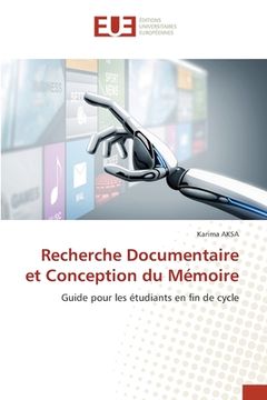 portada Recherche Documentaire et Conception du Mémoire (en Francés)