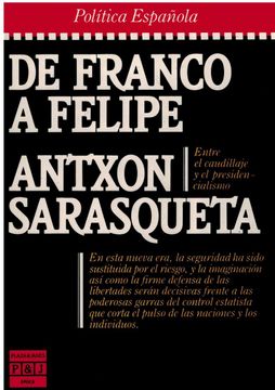 portada De Franco a Felipe, Entre el Caudillaje y el Presidencialismo