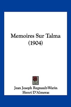 portada Memoires Sur Talma (1904)