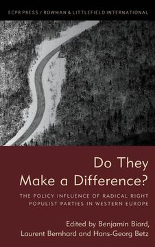 portada Do They Make a Difference?: The Policy Influence of Radical Right Populist Parties in Western Europe (en Inglés)