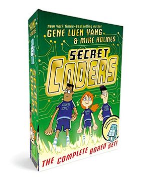 portada Secret Coders: The Complete Boxed Set: (Secret Coders, Paths & Portals, Secrets & Sequences, Robots & Repeats, Potions & Parameters, Monsters & Module (en Inglés)