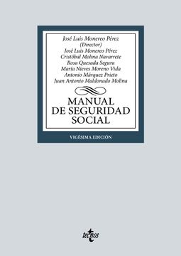 portada Manual de Seguridad Social (20ª Ed. )
