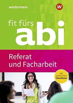 portada Fit Fürs Abi: Referat und Facharbeit (en Alemán)