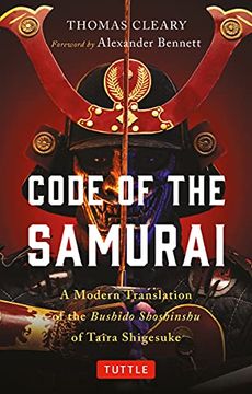 portada Code of the Samurai: A Modern Translation of the Bushido Shoshinshu of Taira Shigesuke (in English)