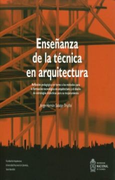 portada Enseñanza de la Técnica en Arquitectura (in Spanish)