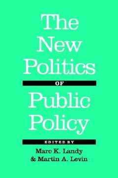 portada The New Politics of Public Policy (in English)