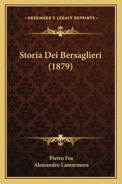 portada Storia Dei Bersaglieri (1879)