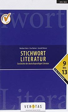 portada Stichwort Literatur - Neubearbeitung 2018: 9. - 13. Schulstufe - Schülerbuch (in German)