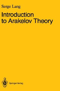 portada introduction to arakelov theory (in English)