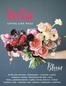 portada iola: bloom: living life well (en Inglés)