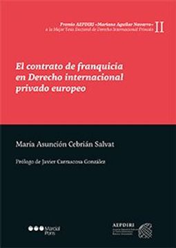 portada El Contrato de Franquicia en Derecho Internacional Privado Europeo