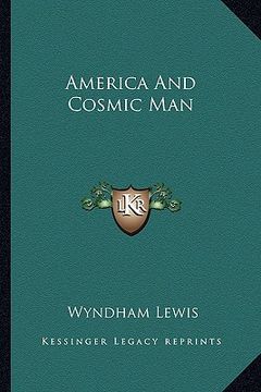 portada america and cosmic man (en Inglés)