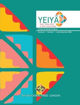 portada Yeiyá - Volumen 1, Número 1, Julio-Diciembre 2020