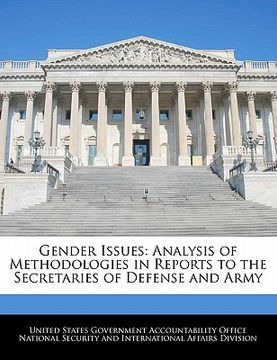 portada gender issues: analysis of methodologies in reports to the secretaries of defense and army (en Inglés)