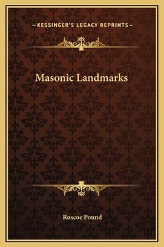 portada masonic landmarks (en Inglés)