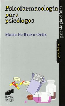 portada Psicofarmacología Para Psicólogos: 8 (Psicología Clínica. Guías Técnicas)