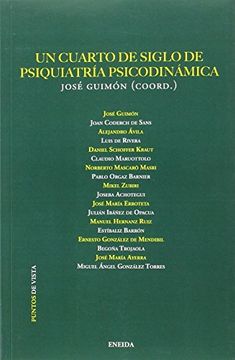 portada Un Cuarto de Siglo de Psiquiatría Psicodinámica (in Spanish)