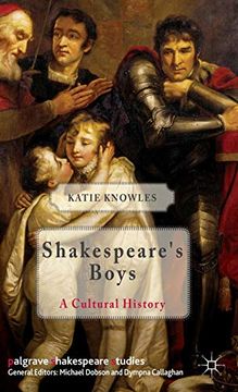 portada Shakespeare's Boys: A Cultural History (Palgrave Shakespeare Studies) (en Inglés)