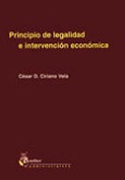portada Principio de legalidad e intervencion economica.