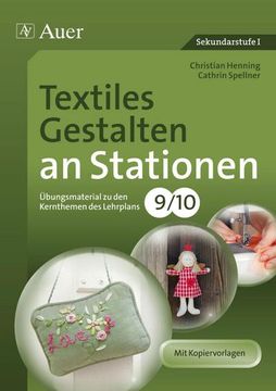 portada Textiles Gestalten an Stationen 9-10 (en Alemán)