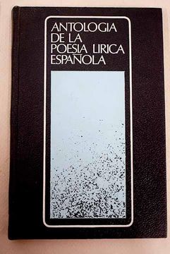 portada Antología de la Poesía Lírica Española, Tomo i