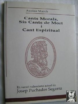 portada Cants Morals, sis Cants de Mort i Cant Espiritual
