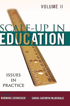 portada scale-up in education: volume ii: issues in practice (en Inglés)