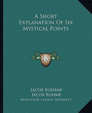 portada a short explanation of six mystical points