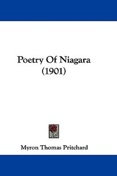 portada poetry of niagara (1901) (en Inglés)