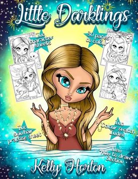 portada The Little Darklings: An Adult colouring book from The World of the Little Darlings (in English)