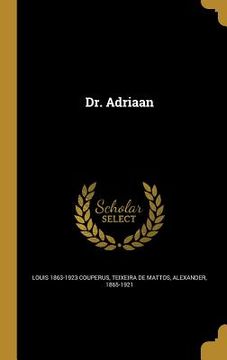 portada Dr. Adriaan (en Inglés)