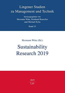 portada Sustainability Research 2019