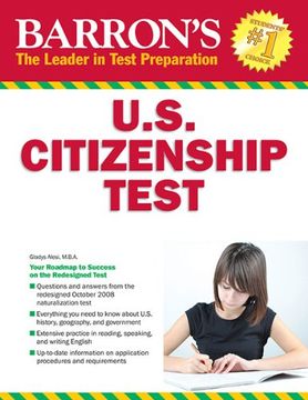 portada Barron's U.S. Citizenship Test, 8th Edition