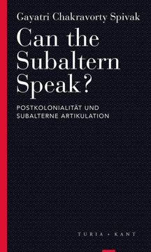 portada Can the Subaltern Speak? (in German)
