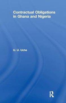 portada Contractual Obligations in Ghana and Nigeria (en Inglés)