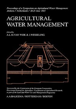 portada agricultural water management (en Inglés)