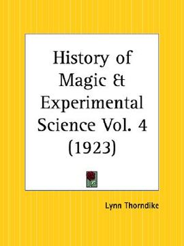 portada history of magic and experimental science part 10 (en Inglés)