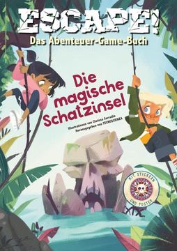 portada Escape! Das Abenteuer-Game-Buch: Die Magische Schatzinsel (in German)