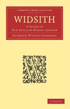 portada Widsith Paperback (Cambridge Library Collection - Literary Studies) (en Inglés)