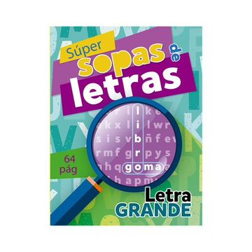 portada SOPA LETRAS Letra Grande (in Spanish)
