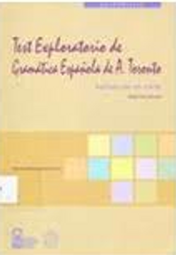 portada Test Exploratorio de Gramatica Española 3ª Edición Ampliada