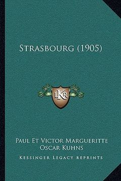 portada strasbourg (1905) (in English)