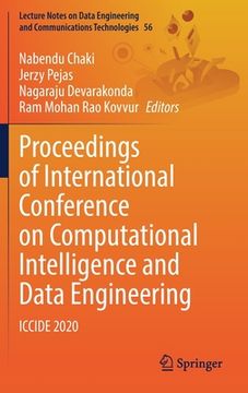 portada Proceedings of International Conference on Computational Intelligence and Data Engineering: Iccide 2020: 56 (Lecture Notes on Data Engineering and Communications Technologies) (en Inglés)