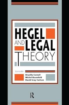 portada Hegel and Legal Theory (en Inglés)