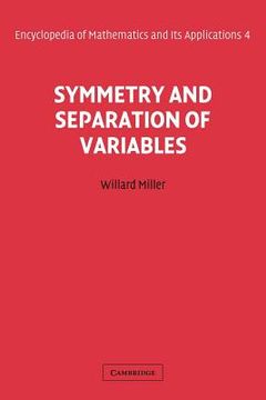portada Symmetry and Separation of Variables Paperback (Encyclopedia of Mathematics and its Applications) (en Inglés)